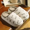 Mode Plattform frauen Hausschuhe Hause Flauschigen Wohnungen Luxus Designer Frau Schuhe Indoor Casual Fuzzy Pelz Rutschen Warme Elegante Weiche