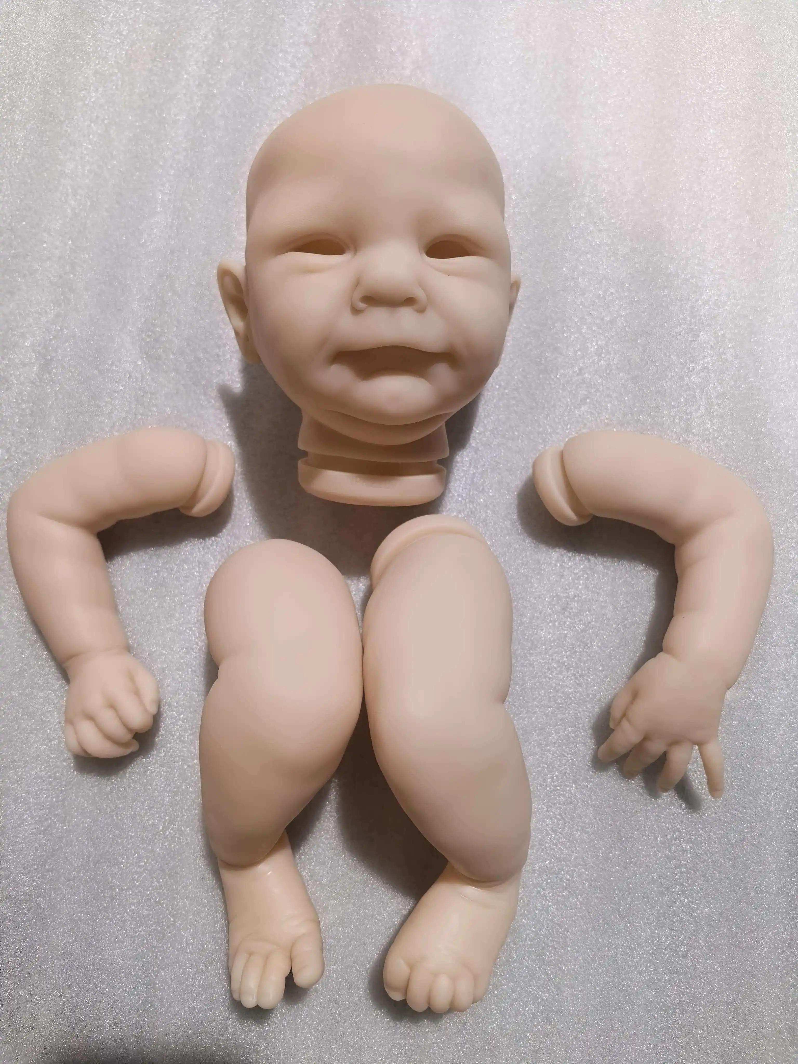 NPK 19 Zoll Limited Edition Ava Reborn Puppen-Set, weiche Haptik, frische Farbe, mit Zertifikat, Vinyl Image