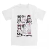 Junji Ito Tomie X Hello Kitty T-Shirt Trend T-Shirts Kurzarm Streetwear T-Shirt Sommer Baumwolle O-Ausschnitt Größe 100-4XL Kleidung