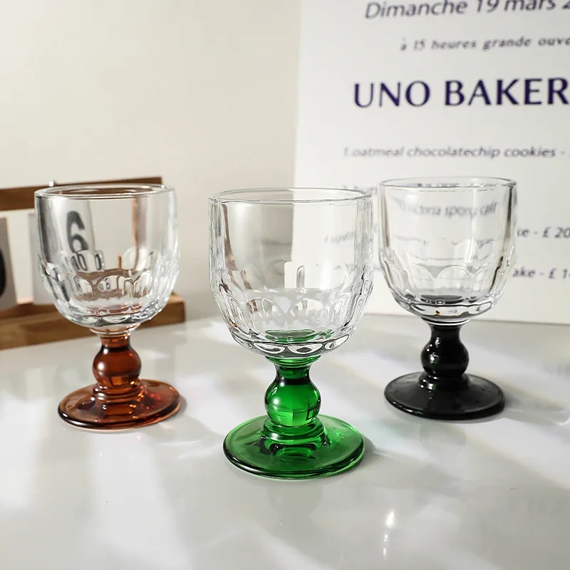 200 ml Retro Becher Cocktail Kristall Whisky Tasse Wein Gläser Kaltes Getränk Saft Transparent Tasse Haushalt Party Glas Drink