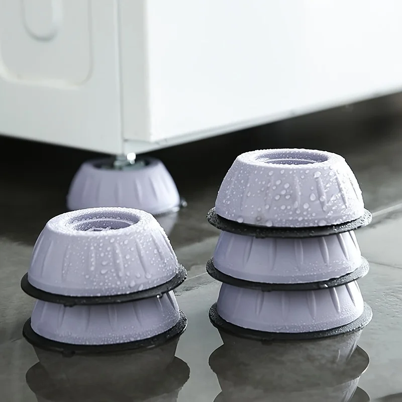 4/8PCS Washing machine foot pad anti slip and shock-absorbing pad height increase and moisture-proof