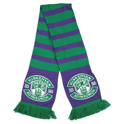 Hibernian-Streifenschal – Grün – Erwachsene Image