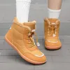 Frauen Stiefel Frauen Stiefeletten Mit Warme Pelz Botas Mujer Low Heels Winter Schuhe Für Frau Schnee Stiefel Elegante Schwarz booties