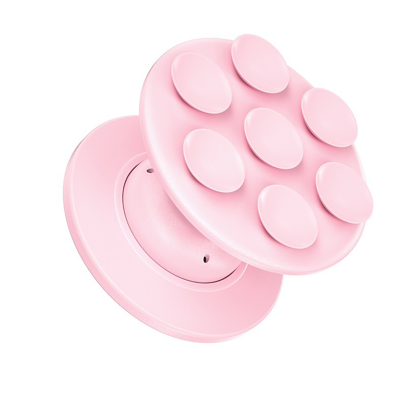 Expandable Foldable Phone Stand Silicone Suction Cup Phone Holder Compatible with Kindle Smartphones and Tablets