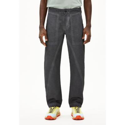 AALBERT | Webhose aus Bio-Baumwolle - anthrazit (38-32) Image
