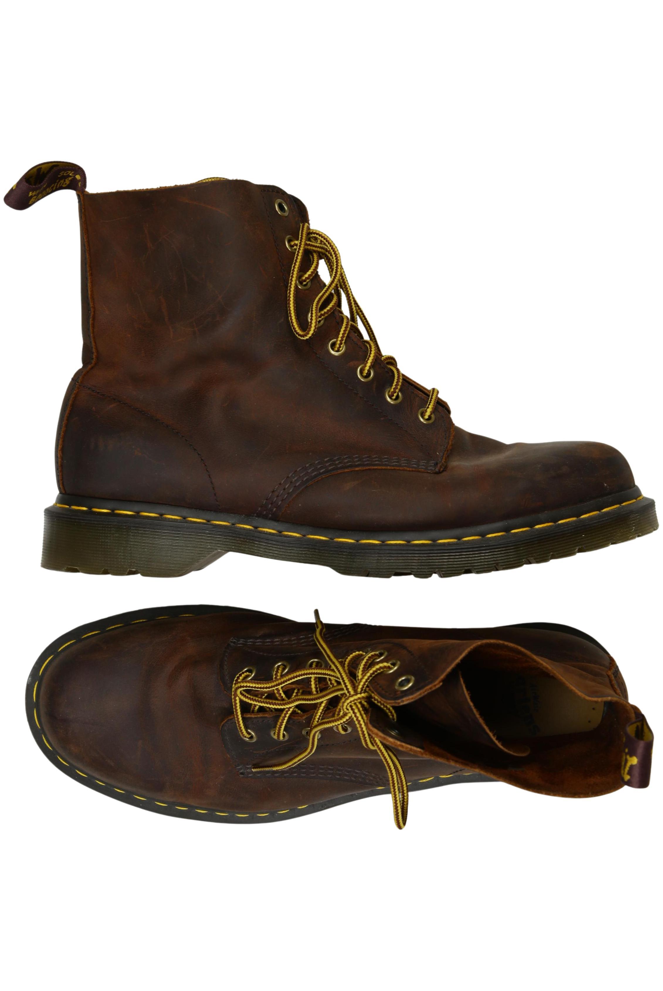 Dr. Martens Herren Stiefel, Gr. 46, braun, Leder Image