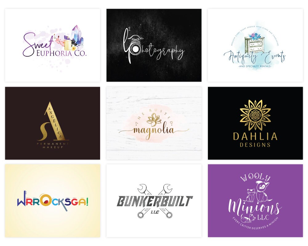 Logo Design, Custom Logo Design, Logo Design Branding, Logo Design Boutique, Logo Designer, Logo Vintage, Logo personalizzato, Logo fotografico