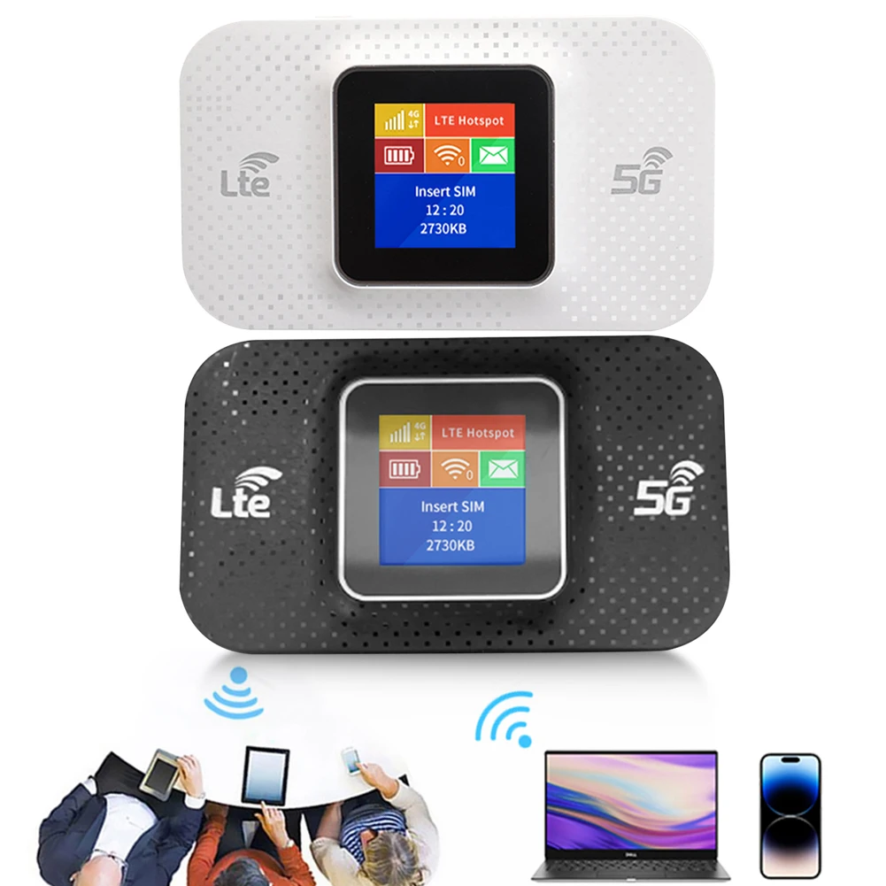 H807 Pro 4G Lte WIFI Router With Sim Card Slot Wireless Routers 3650mAh Unlock Modem 150Mbps Mini Outdoor WIFI Hotpots Routers