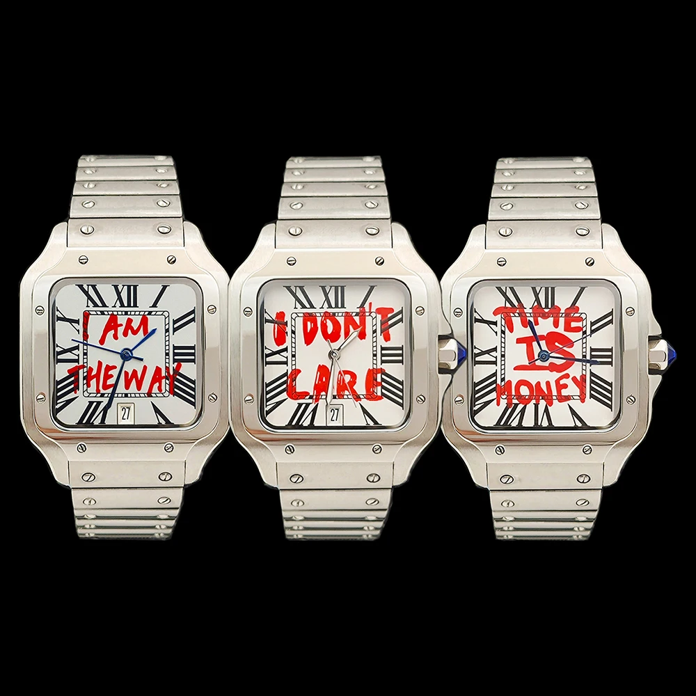 38MM Santos watch NH35 Watch Men
