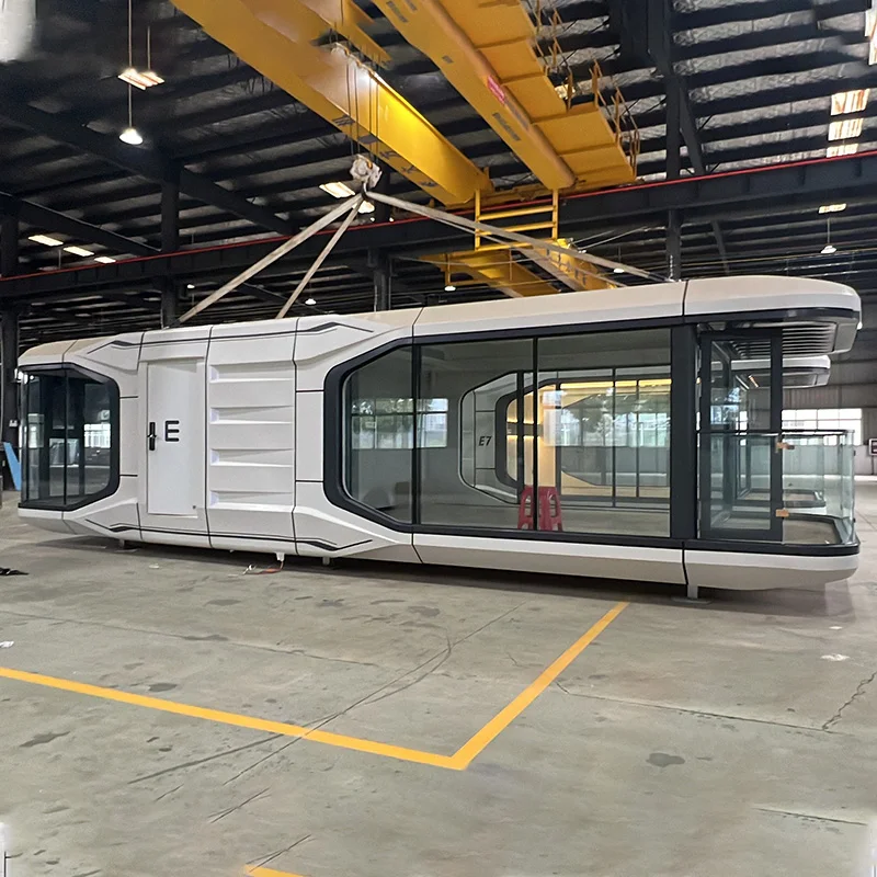 Wholesale E7 Houses Camps Hotel Prefabricated Homes Luxury Modern Prefabricated House Resort Camper House