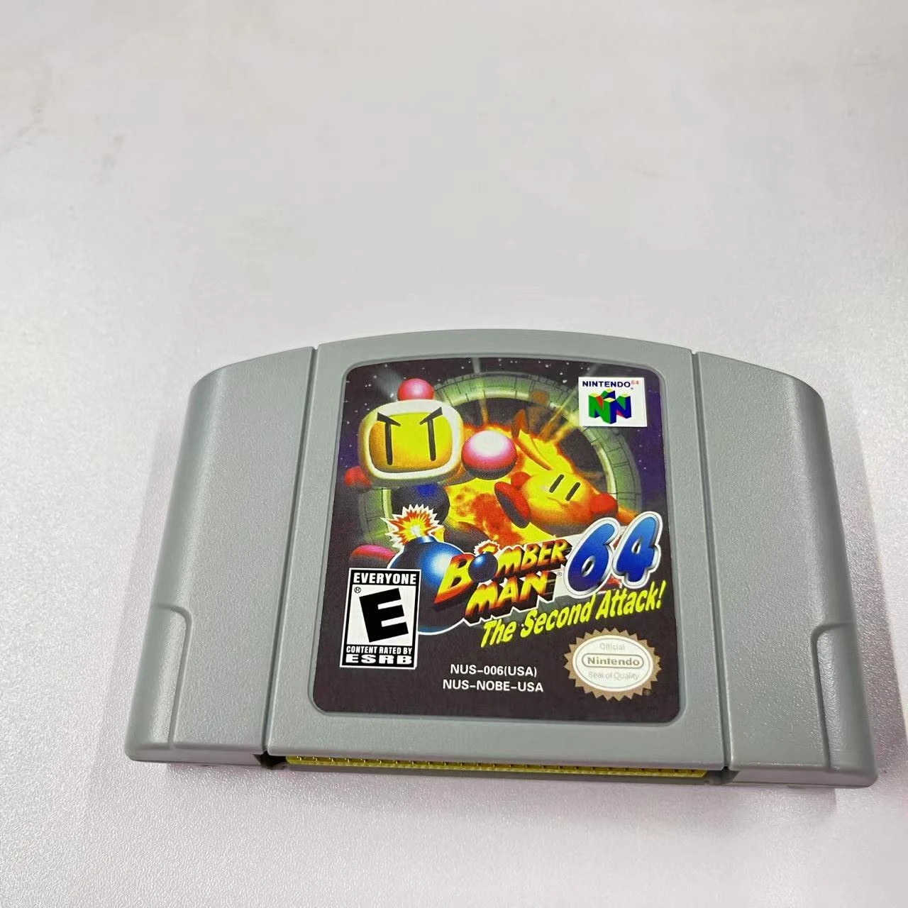 N64 Game Card for Bomberman 64 The Second Attack Game Console Video Game Cartridge USA Version 64-bit Video Cartridge Gift