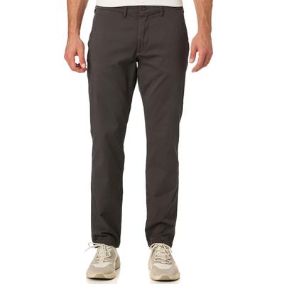 Chinos INDICODE "INRafle", Herren, Gr. 34, Länge 34, grau (raven), Web, Obermaterial: 98% Baumwolle, 2% Elasthan, unifarben, modisch, regular fit normal, Hosen Image