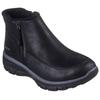 Winterboots SKECHERS "EASY GOING-INTO FALL", Damen, Gr. 40, schwarz, Lederimitat, casual, Schuhe, Boots mit Reißverschluss