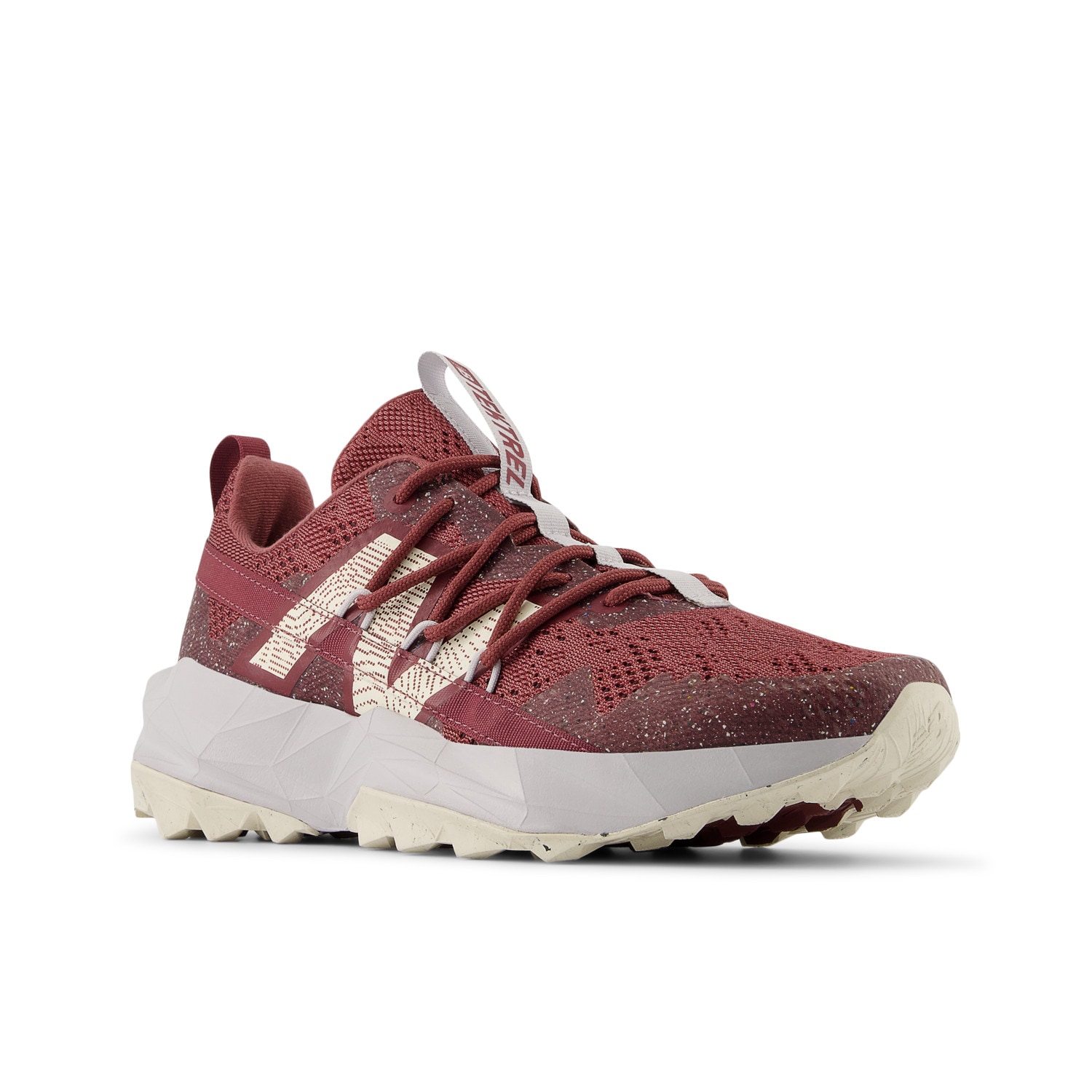 Laufschuh NEW BALANCE "DynaSoft Tektrel", Damen, Gr. 43, washed burgundy, Synthetik, Textil, Schuhe Laufschuh, Trailrunning-Schuhe