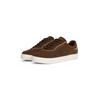 Plateausneaker TOMMY HILFIGER "CASUAL SUEDE SNEAKER", Damen, Gr. 41, braun (dunkelbraun), Veloursleder, sportlich, Schuhe, Freizeitschuh, Halbschuh, Schnürschuh mit seitlicher Logoprägung