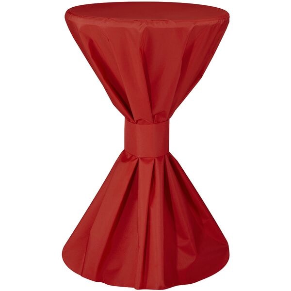MFG Freizeitmöbel Stehtischhusse rot Ø 70,0 cm rot