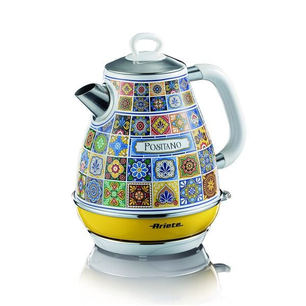 Ariete Wasserkocher Positano Design 1.7 L silber, 22x30.5x22 cm Image