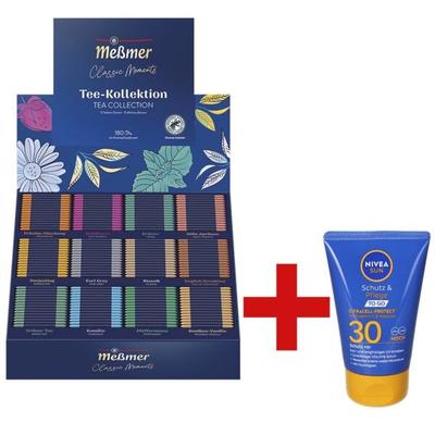 Meßmer Teebox »Classic Tea Collection« 180er-Box Tee-Kollektion inkl. Sonnenlotion »UV Image