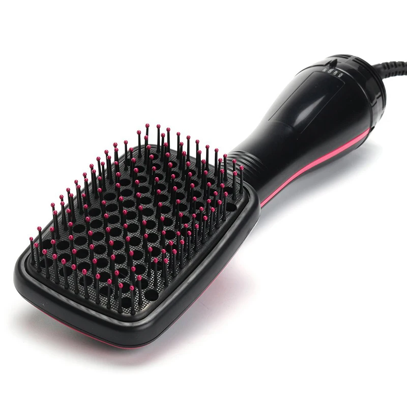 Hair Dryer One Step Hair Straightener Brush 3 in 1 Brush Blow Dryer Styler Woman Hair Straightener Comb