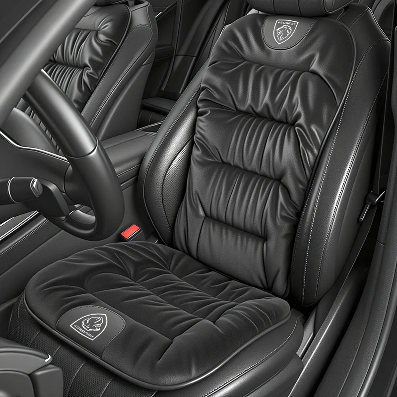 Housse de coussin de siège de voiture Peugeot, pour berline SUV, coussin arrière pour Peugeot 206 307 308 3008 207 208 407 408 4008 508 2008 5008 301