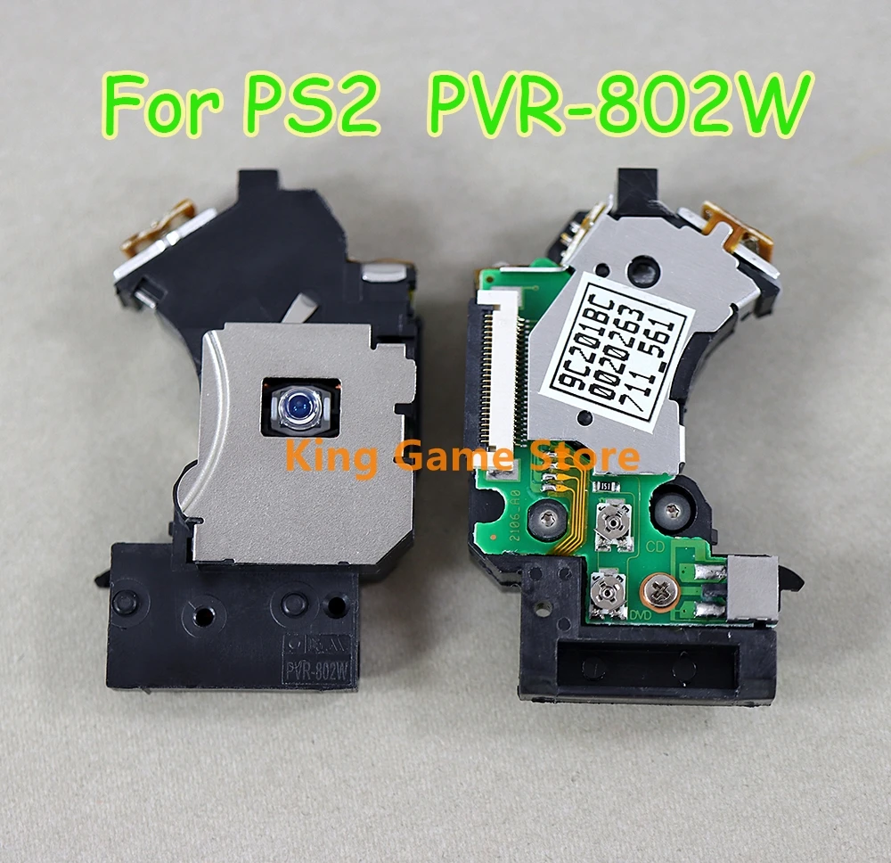 5pcs/lot OEM PVR-802W laser lens For PS2 Slim Console Laser PVR 802W Laser Lens For PlayStation 2