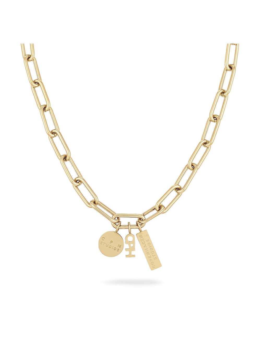 COPENHAGEN STUDIOS Halsschmuck Bold Set Damen gold, ONE SIZE Image