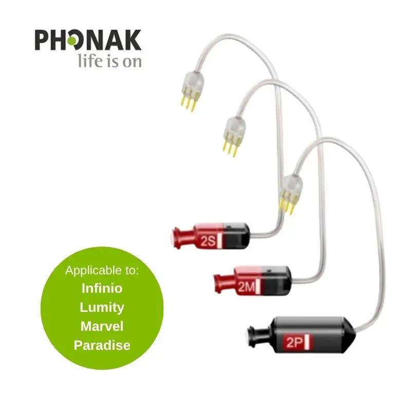 Phonak 5.0-Empfänger, Phonak-Hörgerät, Standard-Leistungs-RIC-Empfänger für Paradies- und Lumity-Hörgeräte (3-polig) Image