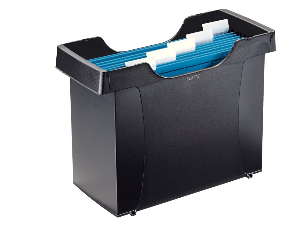 Leitz Plus Hängeregisterbox DIN A4 20 Stück Plastic Schwarz 36,5 x 17 x 27,3 cm Image