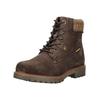 Schnürstiefelette CAMEL ACTIVE "camel active Stiefelette Leder", Damen, Gr. 38, braun (schoko), Leder, casual, Schuhe