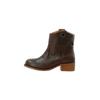 Stiefel CA'SHOTT "Ca'Shott Ankle boots CASVILMA", Damen, Gr. 38, Normalschaft, braun (schwarz braun), Obermaterial: 100% Leder, Schuhe