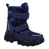 Winterstiefel RICHTER "Davos WMS: Weit", Kinder, Gr. 27, silber (blau, silberfarben), Textil, Lederimitat, casual, Schuhe, Klettstiefel in Schuhweite: Weit, Größenschablone zum Download
