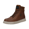 Winterboots BUGATTI, Herren, Gr. 44, braun (cognac), Leder, casual, Schuhe, Sneaker, Freizeitstiefel mit Warmfutter