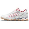 Trainingsschuh NIKE "REAX 8 TR MESH", Gr. 42,5, weiß, weiß, wolf grau, chile rot, Leder, Synthetik, sportlich, Schuhe