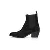 Chelseaboots HENRY STEVENS "Marla WCB", Damen, Gr. 40,5, schwarz, Leder, klassisch, Schuhe, Damen Stiefelette mit Absatz handgefertigt, Lederschuh