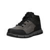 Schnürstiefelette BUGATTI "bugatti Stiefelette Lederimitat", Herren, Gr. 41, schwarz (schwarz, grau), Lederimitat, casual, Schuhe