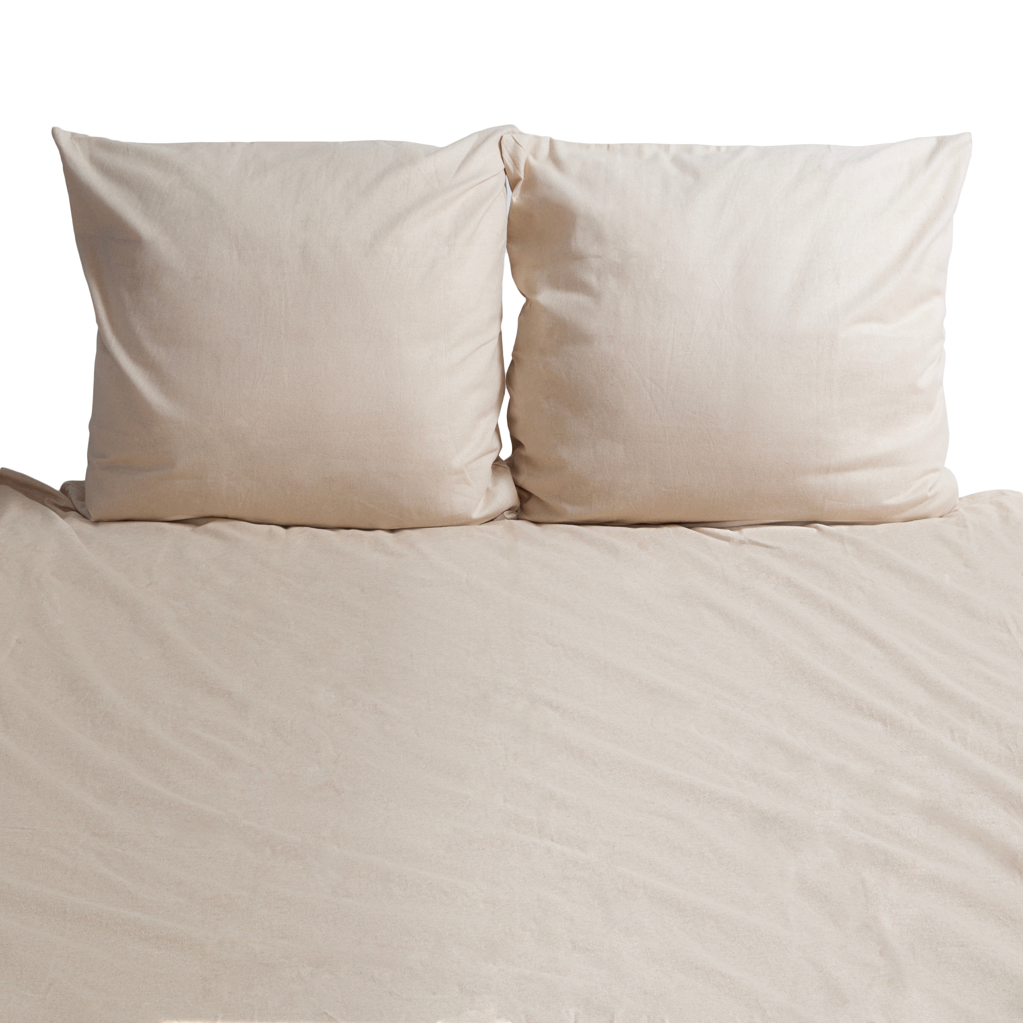 Bettwäsche WOLKENFELD "Wolkenfeld Flanell Winterbettwäsche 135x200cm, 155x220cm & Übergrößen", beige, B/L: 155cm x 220cm, 1 Stk., 1 Stk., Flanell, B/L: 80cm x 80cm, 2 Stk., Flanell, Obermaterial: 100% Baumwolle, Bettwäsche, Flauschige Flanell... Image
