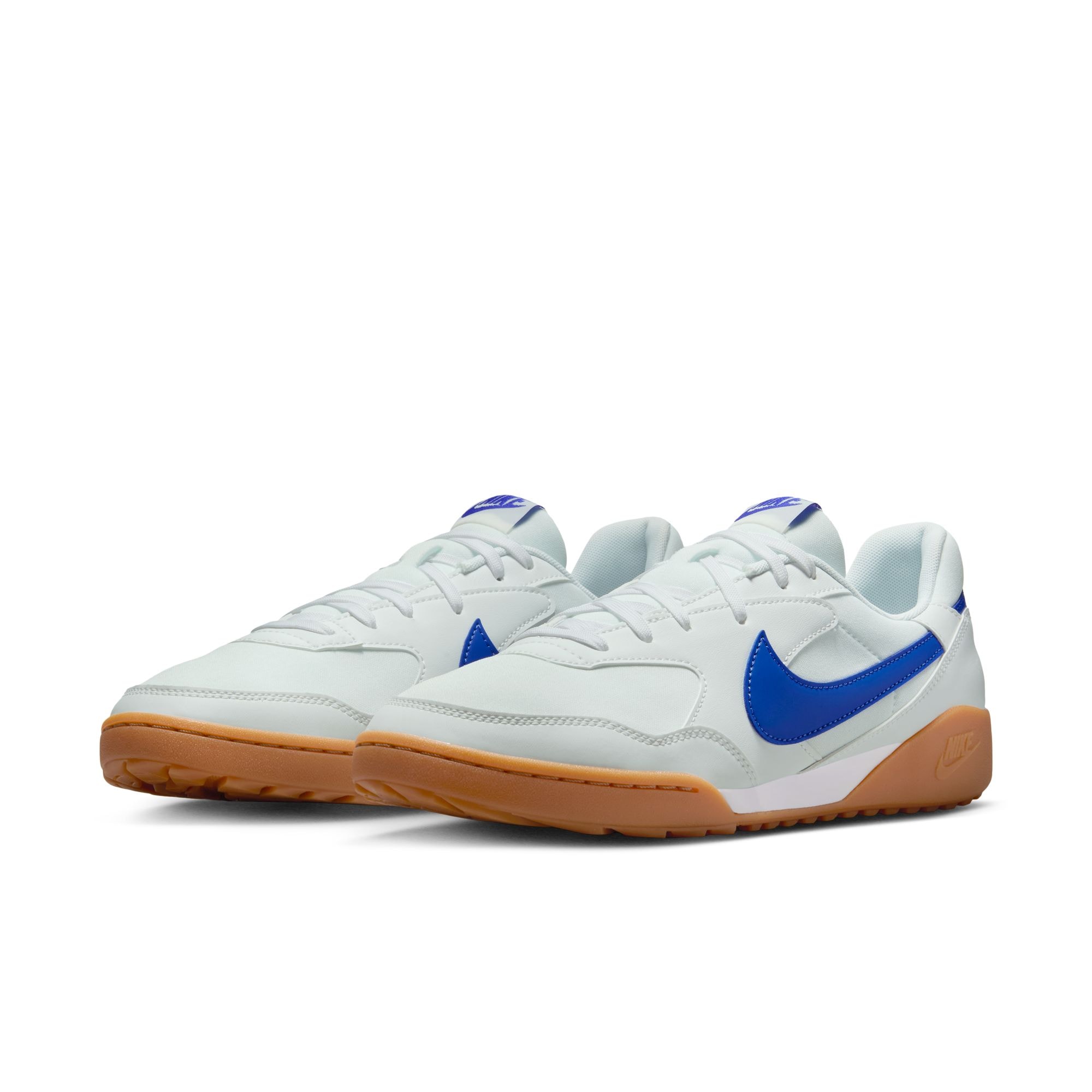 Sneaker NIKE SPORTSWEAR "TERRA MANTA", Herren, Gr. 46, summit weiß, comet blau, gum light braun, Synthetik, Textil, Schuhe Sneaker