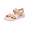 Riemchensandale LEGERO "Legero Sandalen Nappaleder", Damen, Gr. 36, beige, Nappaleder, casual, Schuhe