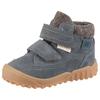 Lauflernschuh PEPINO BY RICOSTA "Donte 50 WMS: weit", Kinder, Gr. 26, blau, Veloursleder, Textil, sportlich, Schuhe, Winterboots, Klettschuh mit TEX, Größenschablone zum Download