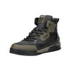 Schnürstiefelette REPLAY "Replay Stiefelette Leder/Synthetik", Herren, Gr. 45, schwarz (schwarz, grün), Leder, Synthetik, casual, Schuhe