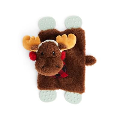 Merry Makings Moose Paddle Foot Plush Dog Toy, Medium