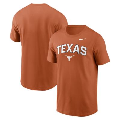 Nike Texas Orange Texas Longhorns Primetime Arch Stack T-Shirt für Herren Image