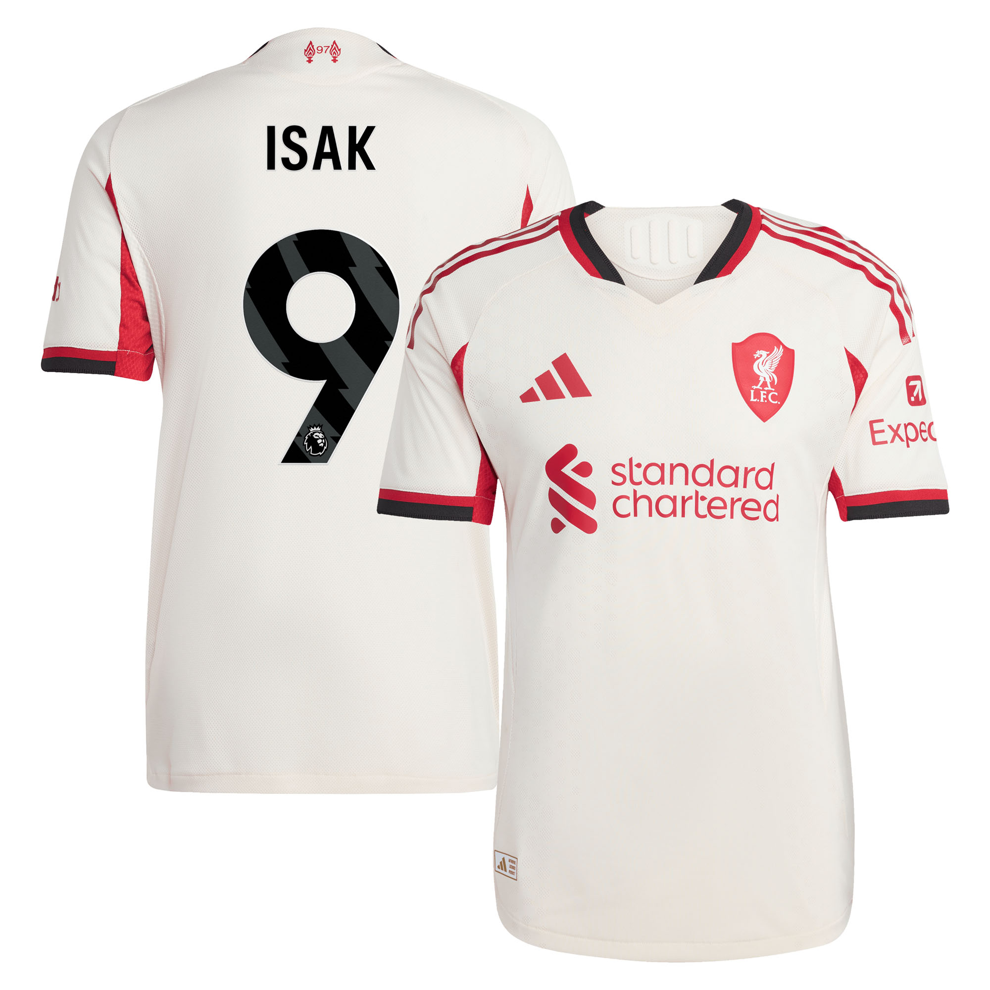 Liverpool adidas Auswärtstrikot Authentisch 2025-26 - Alexander Isak 9 Image