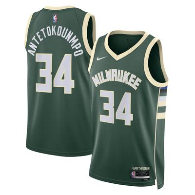 Milwaukee Bucks Nike Icon Swingman Trikot – Giannis Antetokounmpo – Unisex Image