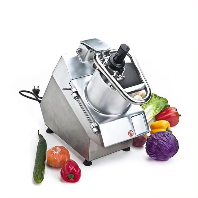 Vegetable Cutter Food Processor Stainless Steel Able to Realize Slicing Shredding and Dicing Commercial Home Use