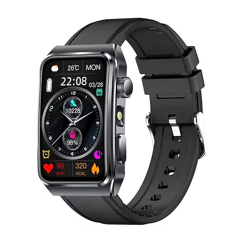 tk73 Smartwatch Outdoor Bluetooth-Anrufe 1,57 Großbild-Smartwatch mit Körpertemperatur-Blutdruck-Sauerstoffmonitor