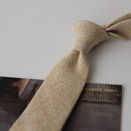 Herren Krawatten Mode Klassisch Moderne zeitgenössische Einfach Hochzeitsfeier Alltagskleidung Image