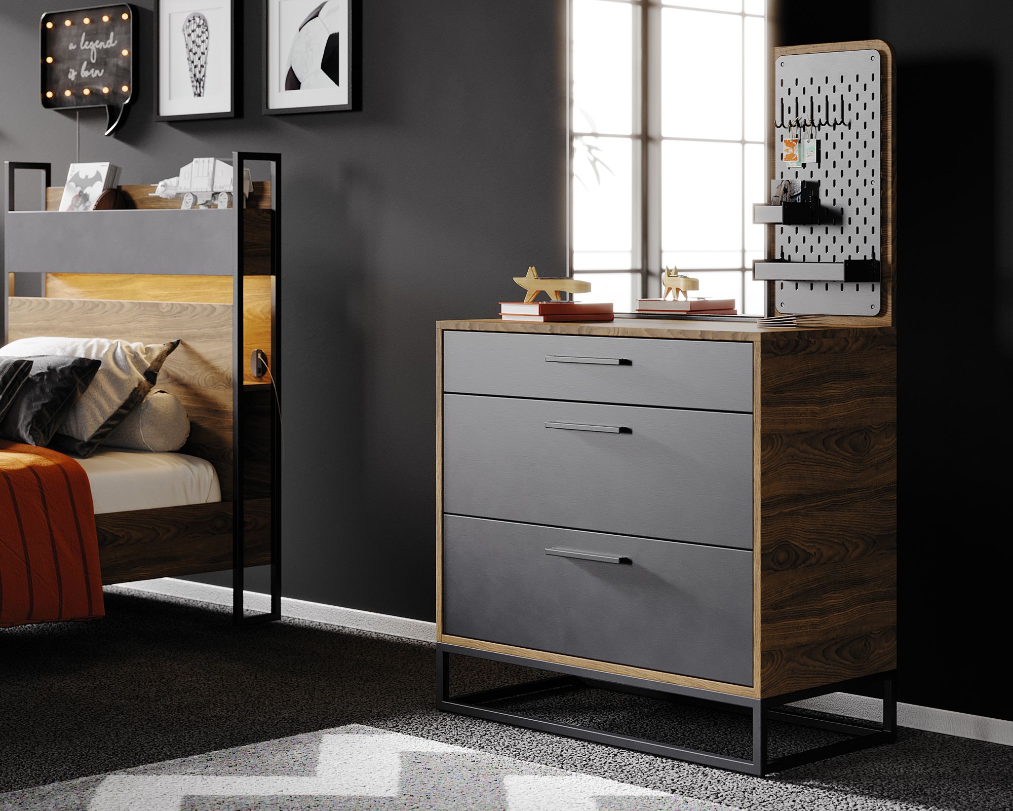 INFANSKIDS »Legend« Kommode I Walnuss Image