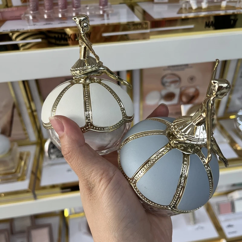 Ballett Kleine Gold Statue Pulver Matte Mineral Öl-steuerung Lange anhaltende Gesicht Concealer Finishing Bronzer Kontur Image