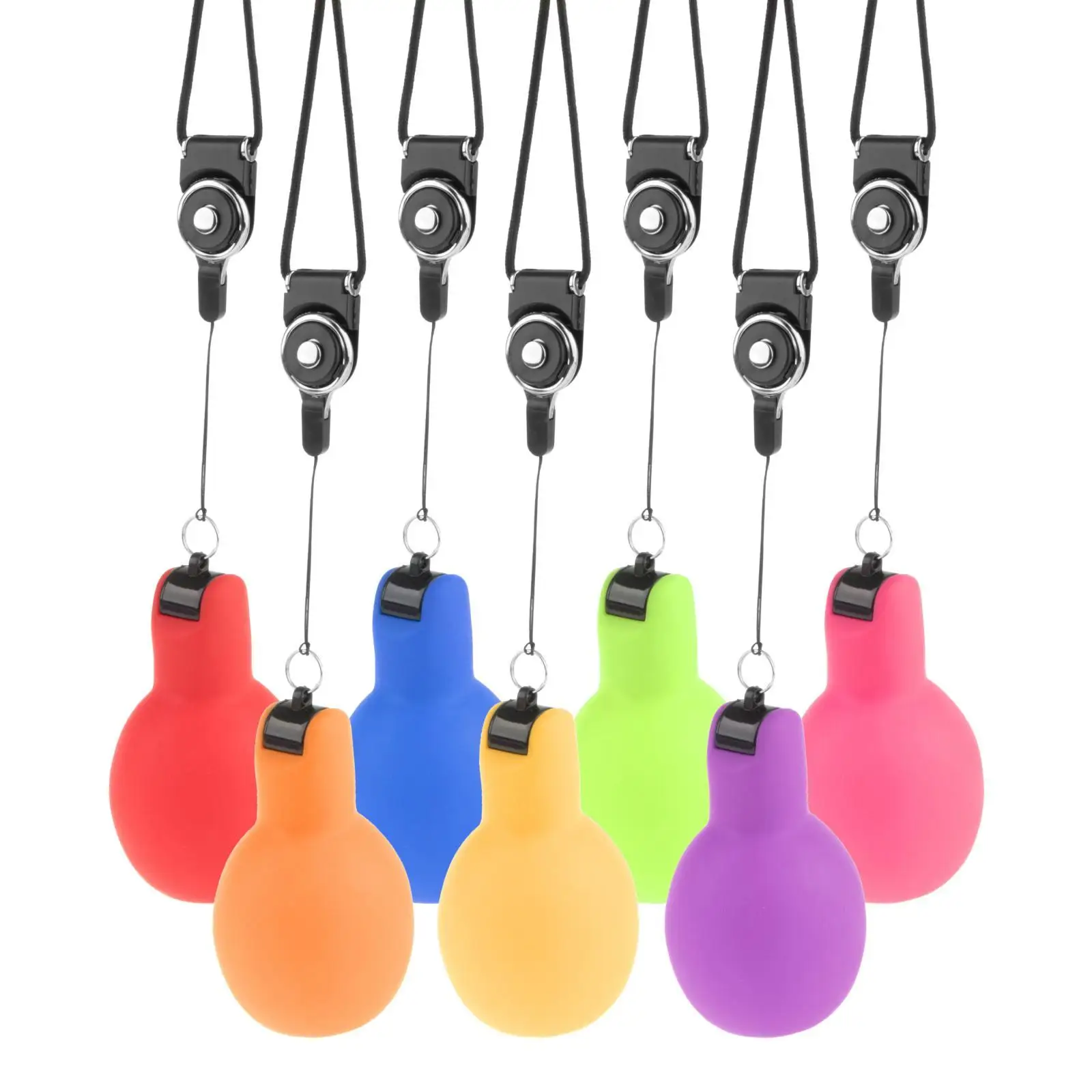 Handquetschpfeife mit Umhängeband, Survival-PVC, leicht, handgehalten für den Innenbereich